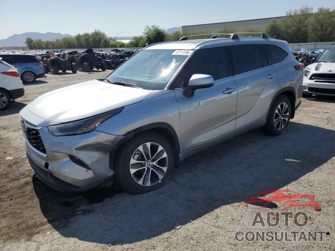 TOYOTA HIGHLANDER 2021 - 5TDHBRCH6MS025023