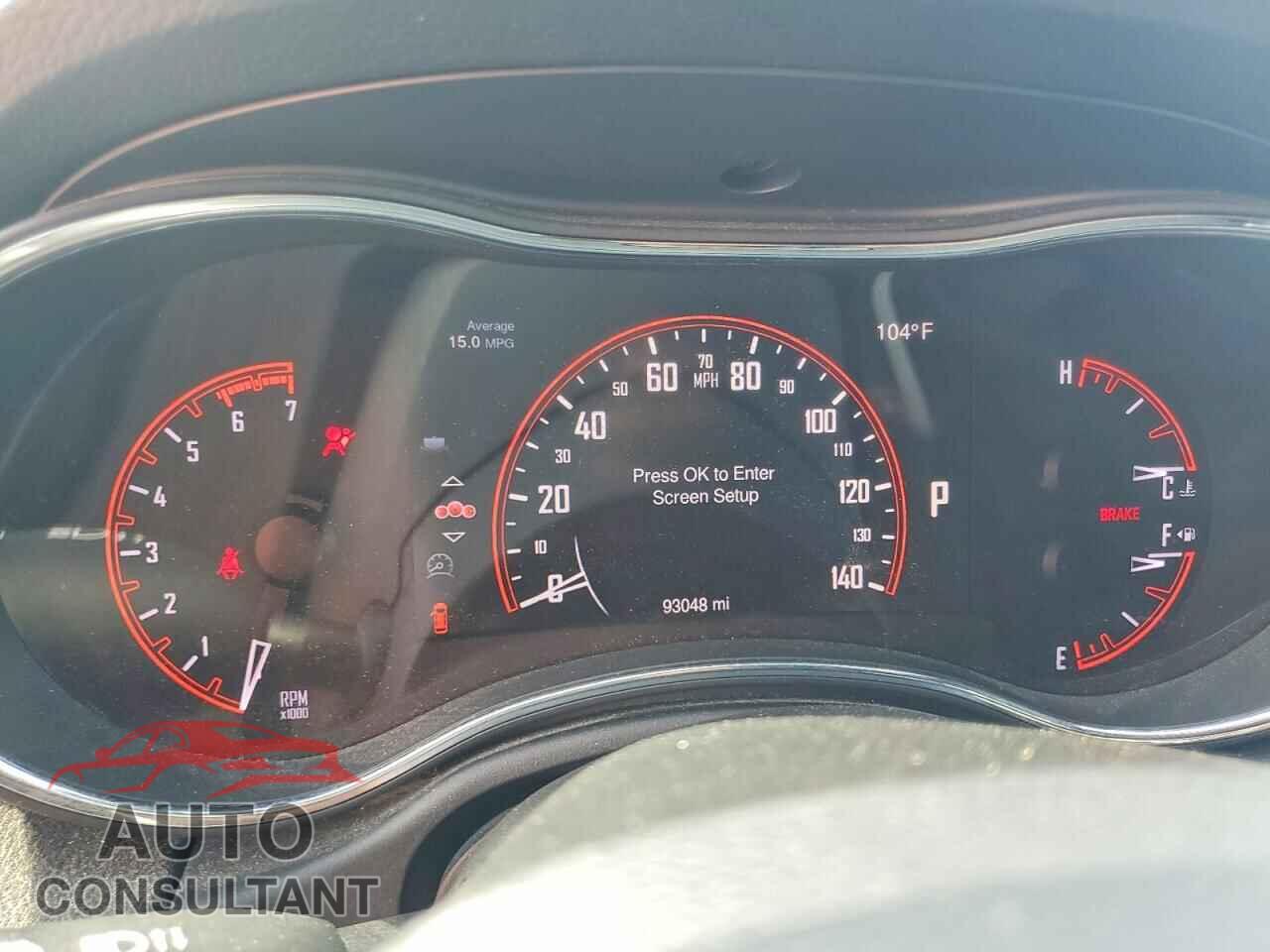 DODGE DURANGO 2015 - 1C4SDJCT2FC688521