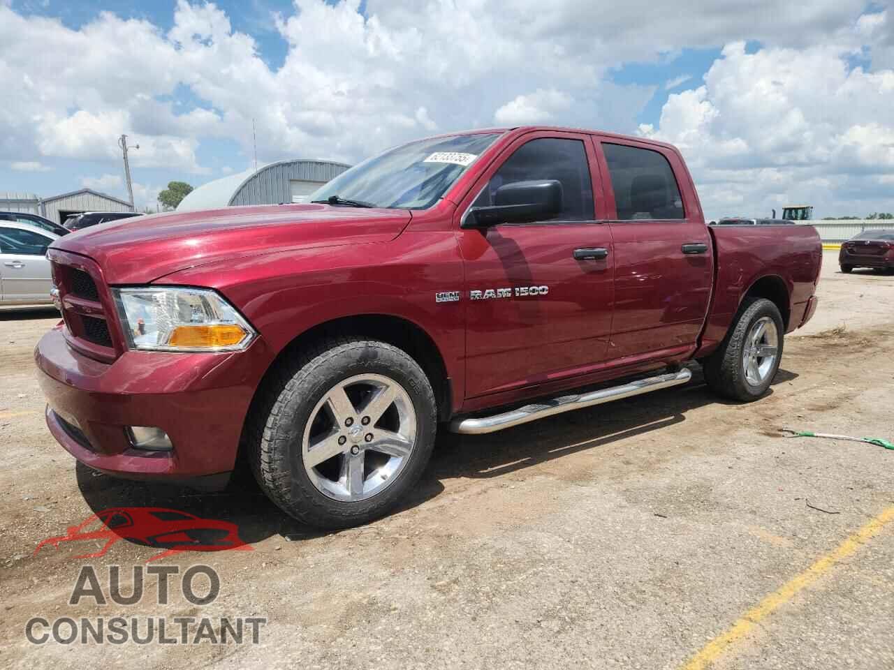 DODGE RAM 1500 2012 - 1C6RD6KT0CS246746