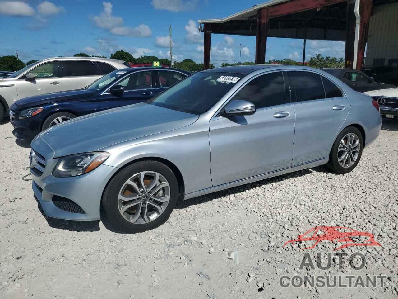 MERCEDES-BENZ C-CLASS 2018 - WDDWF4JB9JR345675
