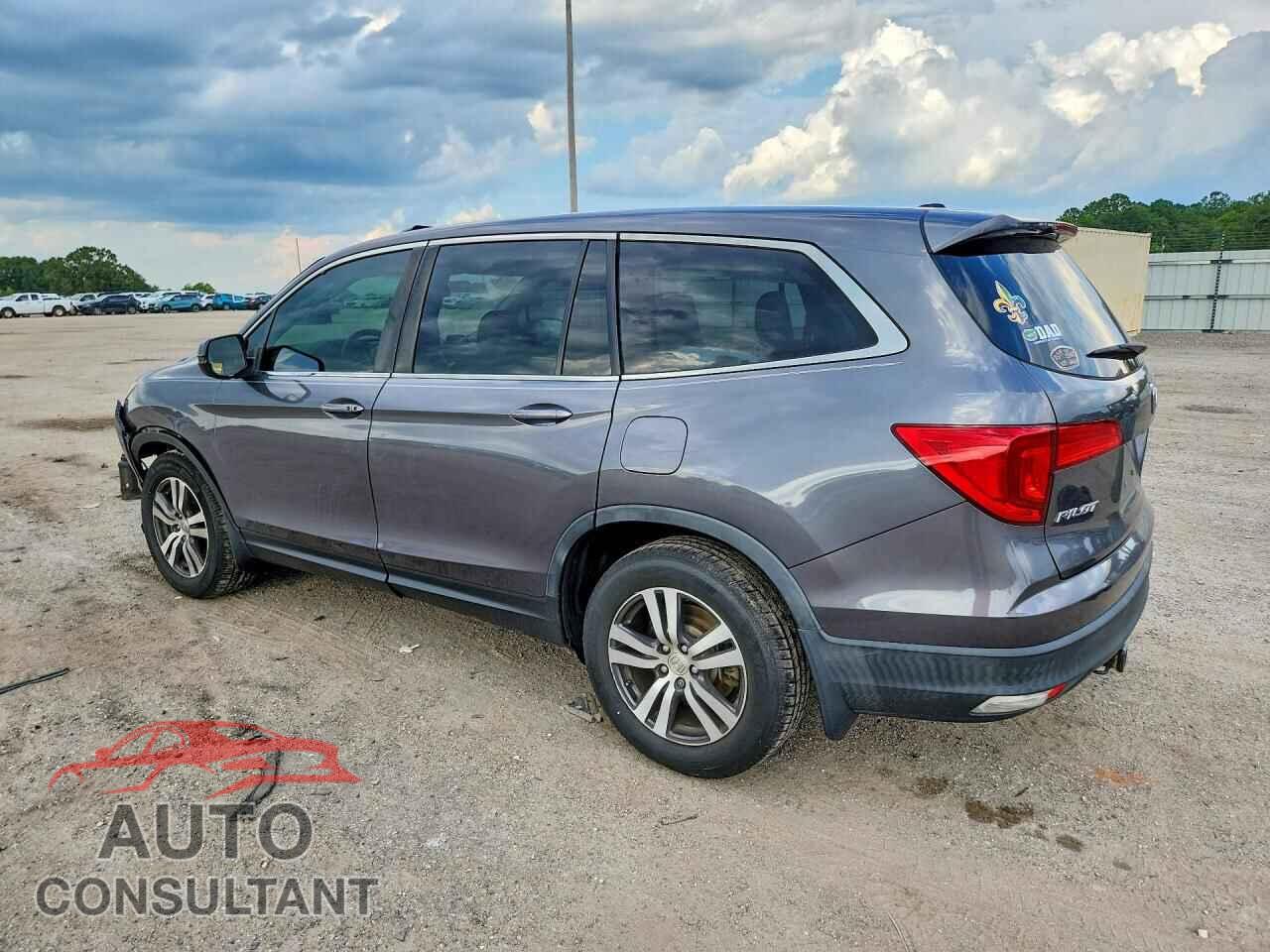 HONDA PILOT 2017 - 5FNYF5H51HB044293