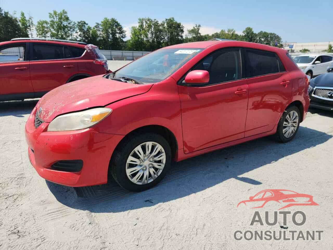 TOYOTA COROLLA 2009 - 2T1KU40E59C071665