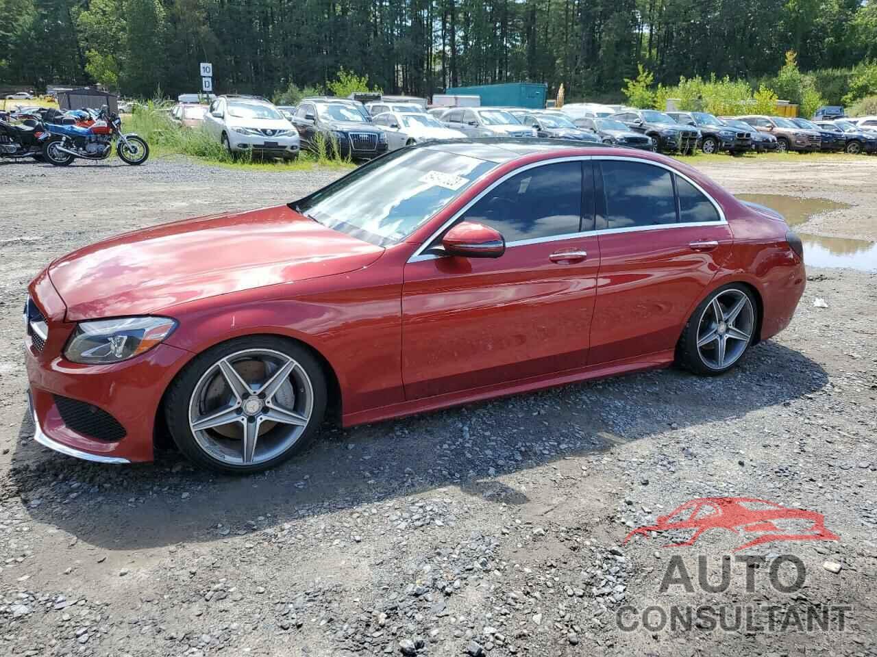 MERCEDES-BENZ C-CLASS 2016 - WDDWF4KB7GR160435