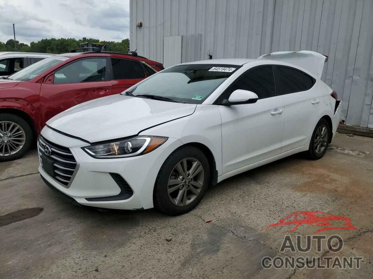 HYUNDAI ELANTRA 2018 - 5NPD84LFXJH332789