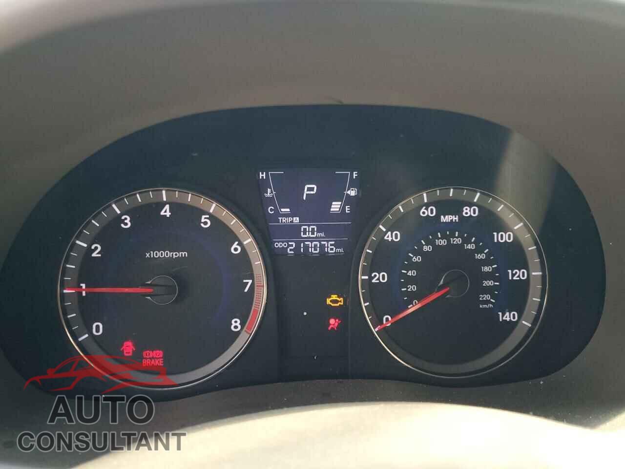 HYUNDAI ACCENT 2013 - KMHCT4AE6DU327325