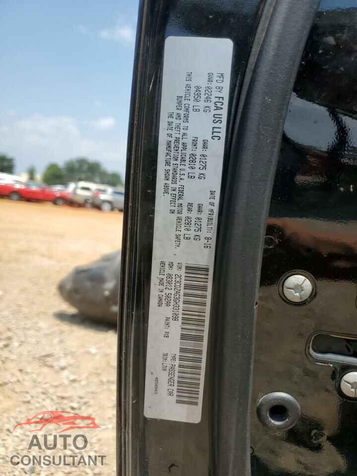 DODGE CHALLENGER 2016 - 2C3CDZAG3GH331098