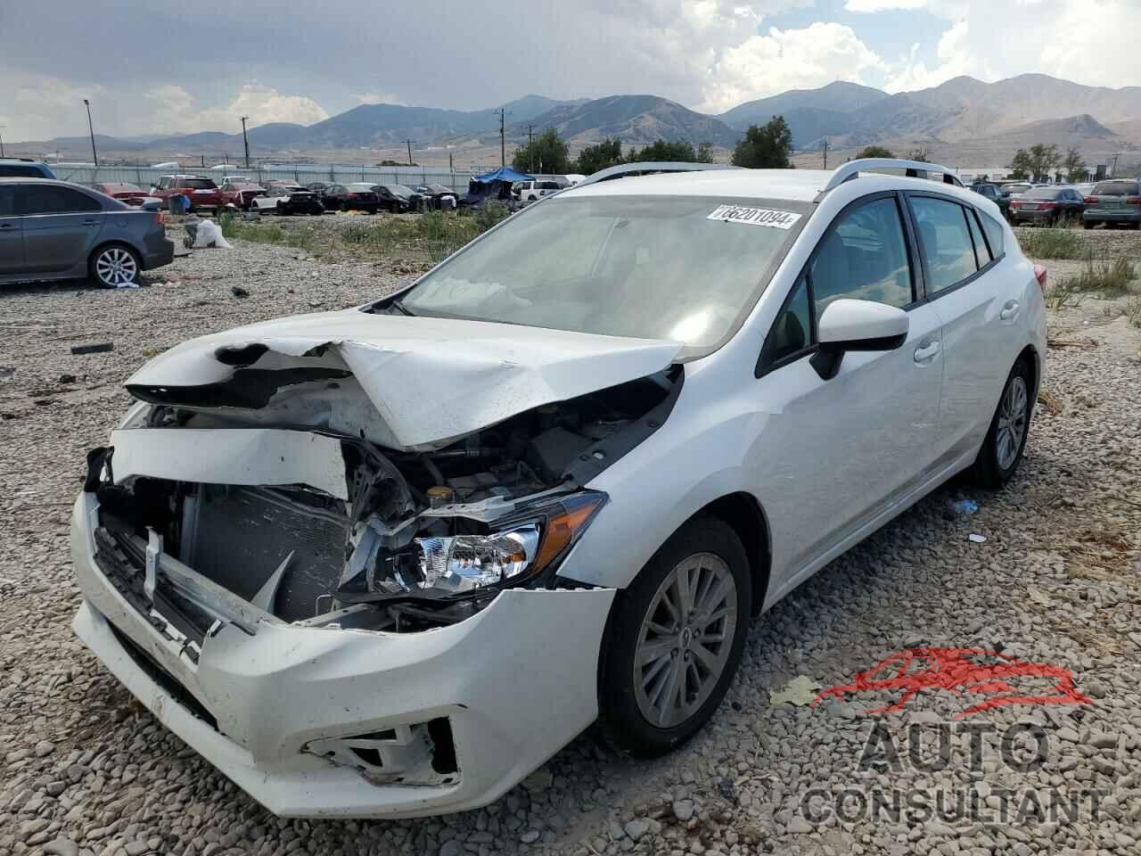 SUBARU IMPREZA 2018 - 4S3GTAB69J3704887