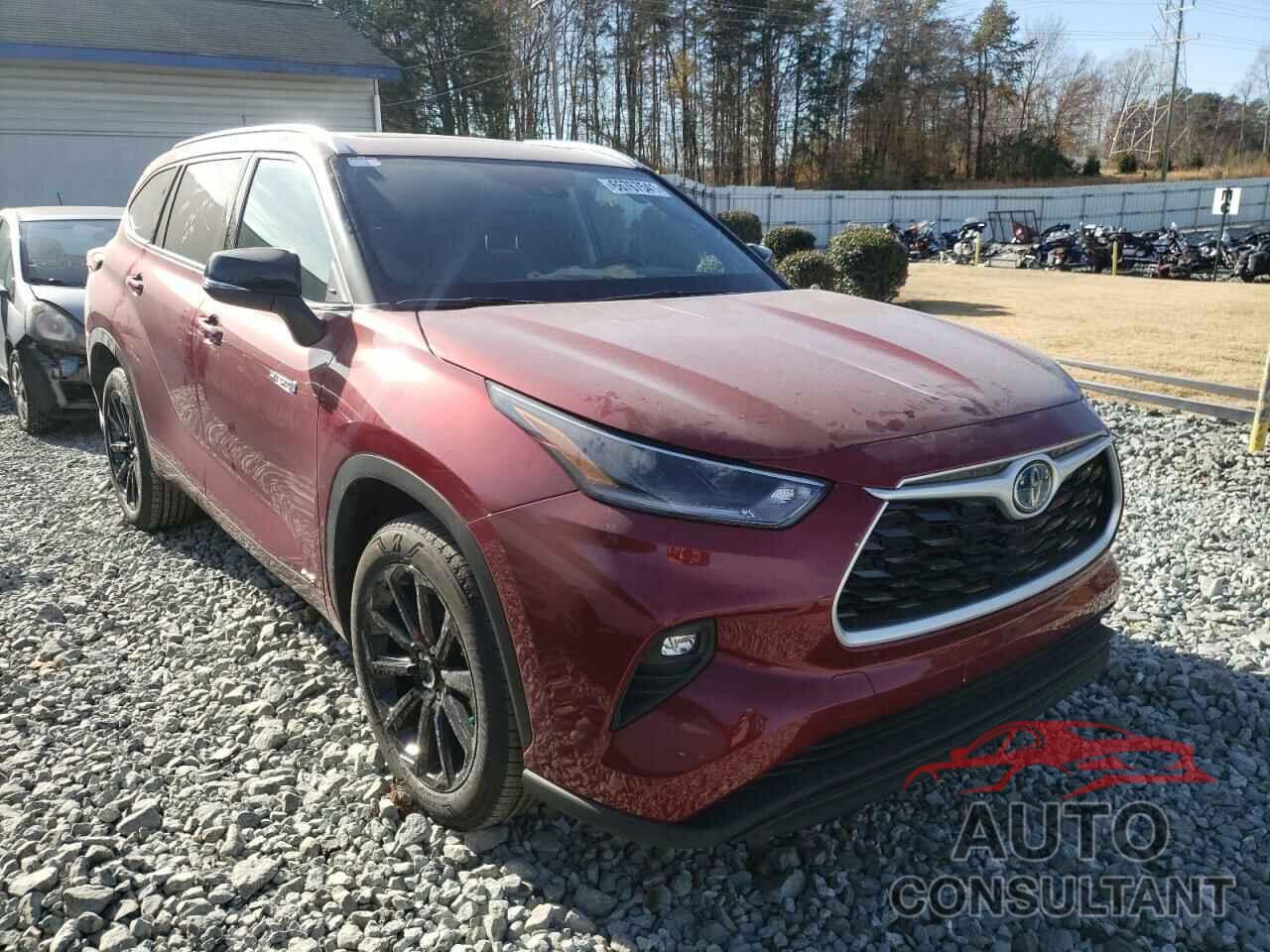 TOYOTA HIGHLANDER 2021 - 5TDGBRCH5MS530384