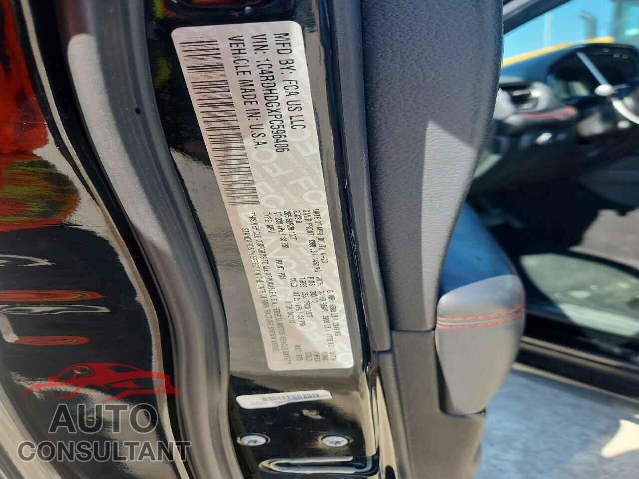 DODGE DURANGO 2023 - 1C4RDHDGXPC596406