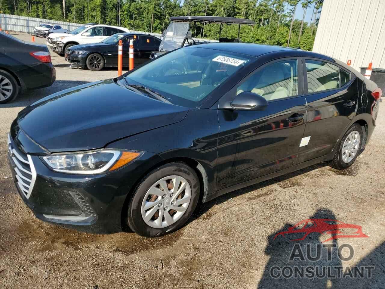 HYUNDAI ELANTRA 2017 - KMHD74LF0HU422161