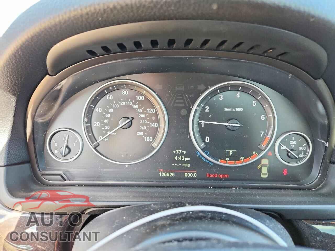 BMW 5 SERIES 2012 - WBAXG5C57CDX03555