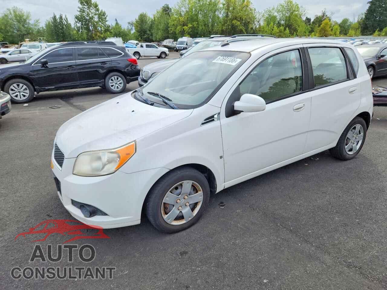 CHEVROLET AVEO 2009 - KL1TD66E09B334965