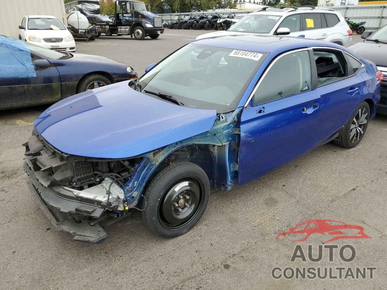 HONDA CIVIC 2022 - 2HGFE1F75NH306797