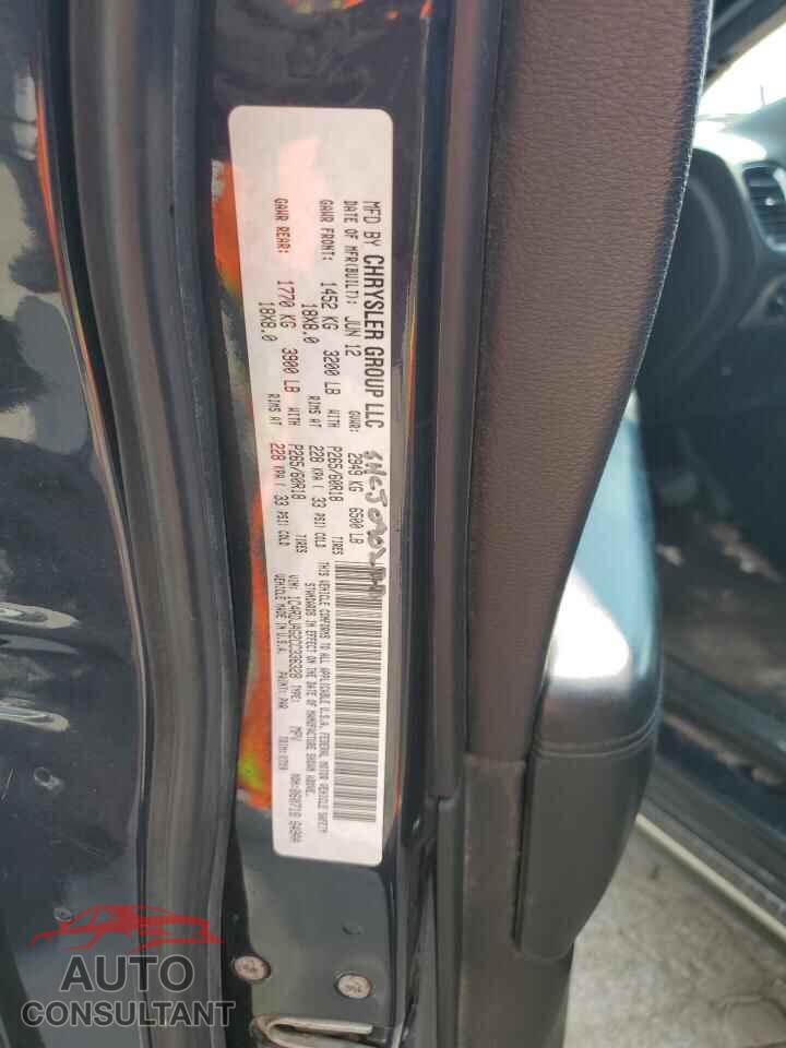 DODGE DURANGO 2012 - 1C4RDJAG2CC336328