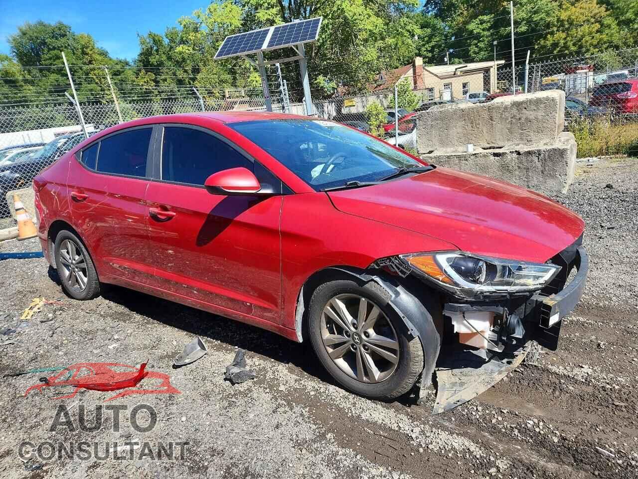 HYUNDAI ELANTRA 2018 - 5NPD84LF1JH257397