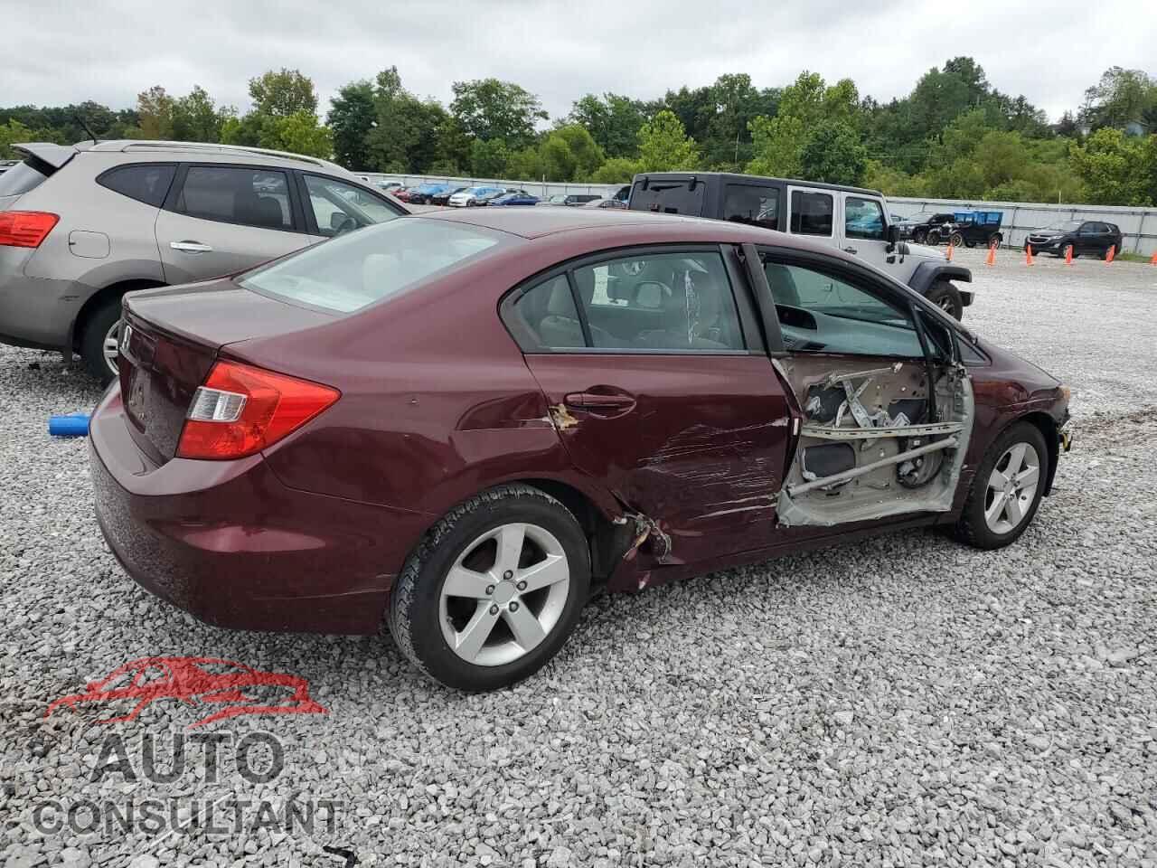 HONDA CIVIC 2012 - 19XFB2E55CE035360