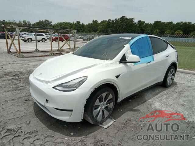 TESLA MODEL Y 2021 - 5YJYGDED2MF113988