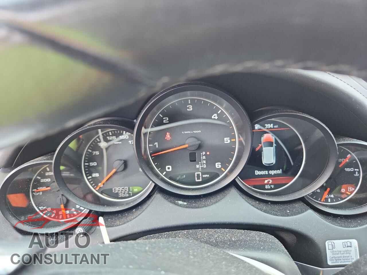 PORSCHE CAYENNE 2014 - WP1AF2A29ELA39785