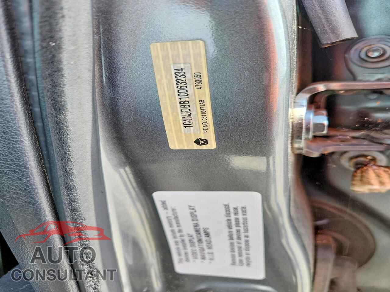 JEEP COMPASS 2012 - 1C4NJDBB1CD632334