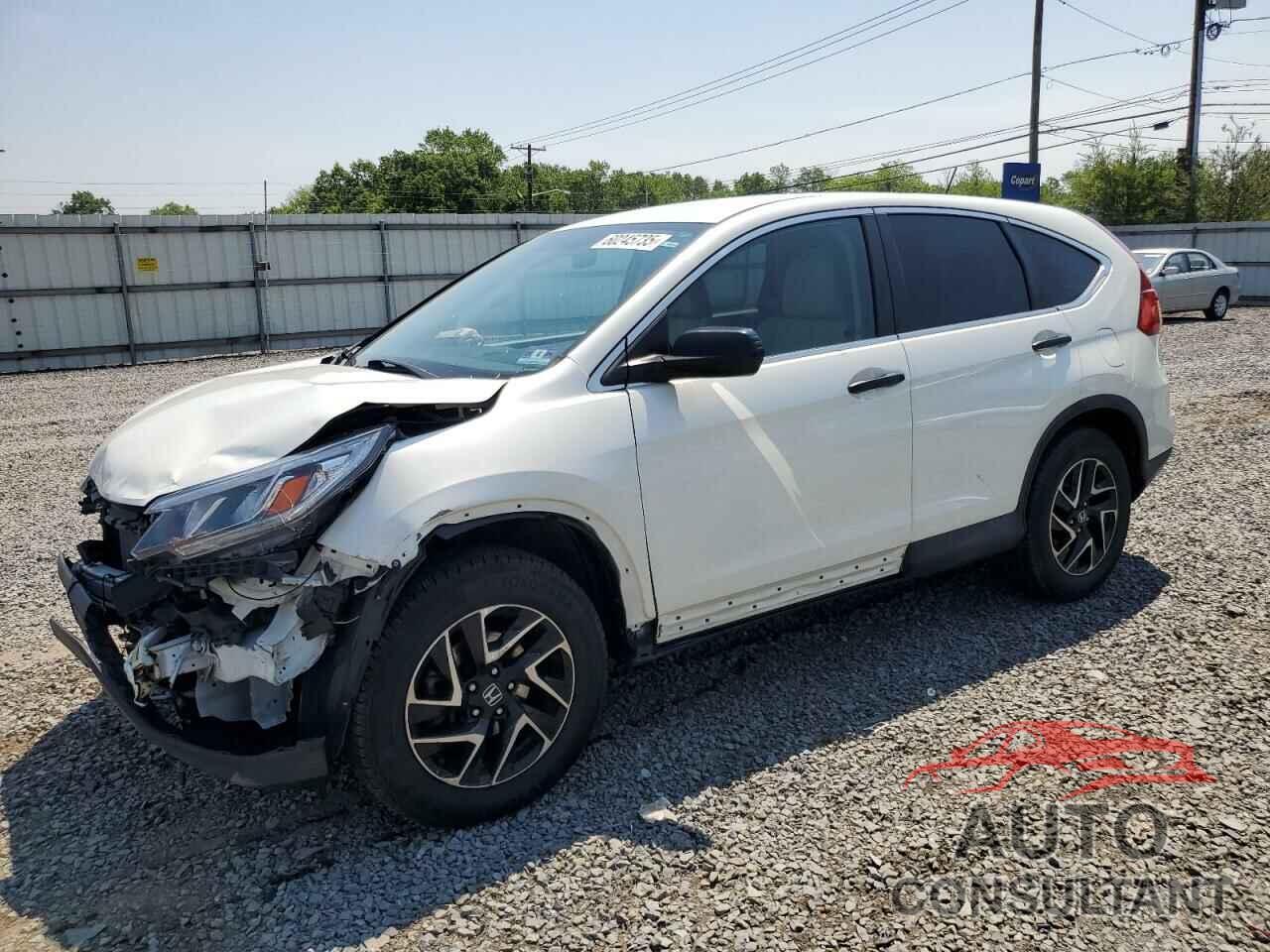 HONDA CRV 2016 - 5J6RM4H41GL134108