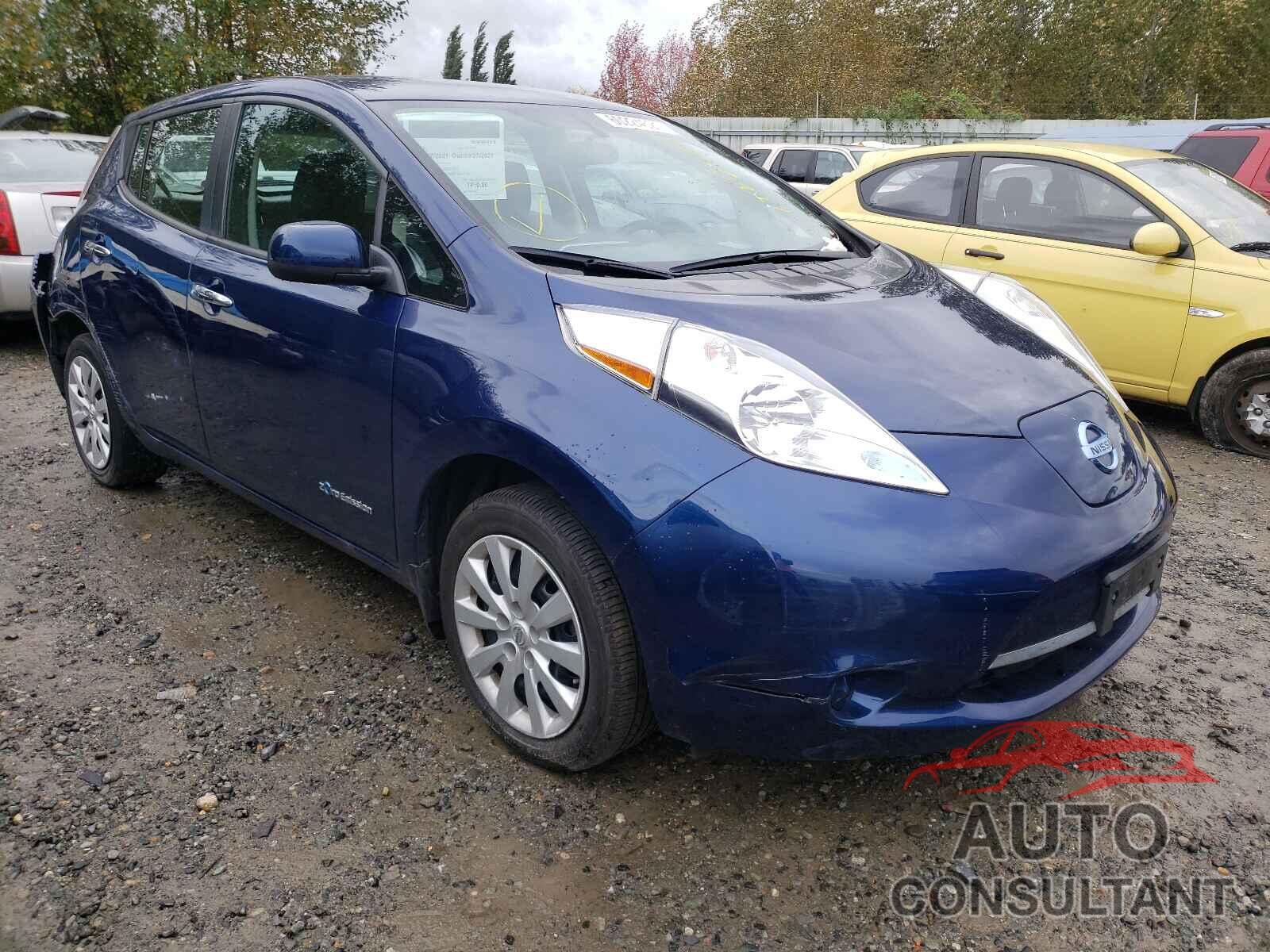 NISSAN LEAF 2016 - 1N4BZ0CP3GC314473