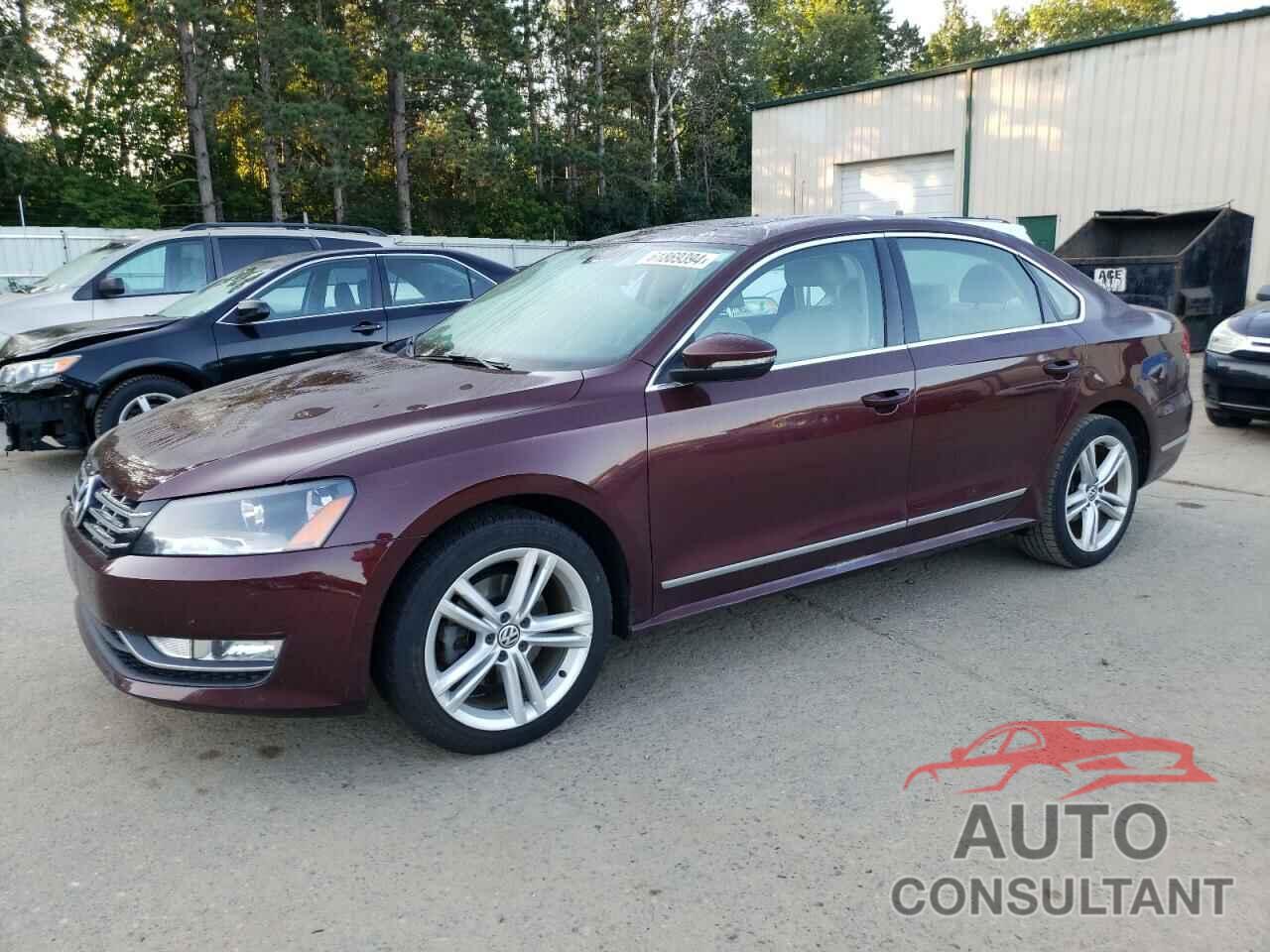 VOLKSWAGEN PASSAT 2012 - 1VWCN7A37CC043976