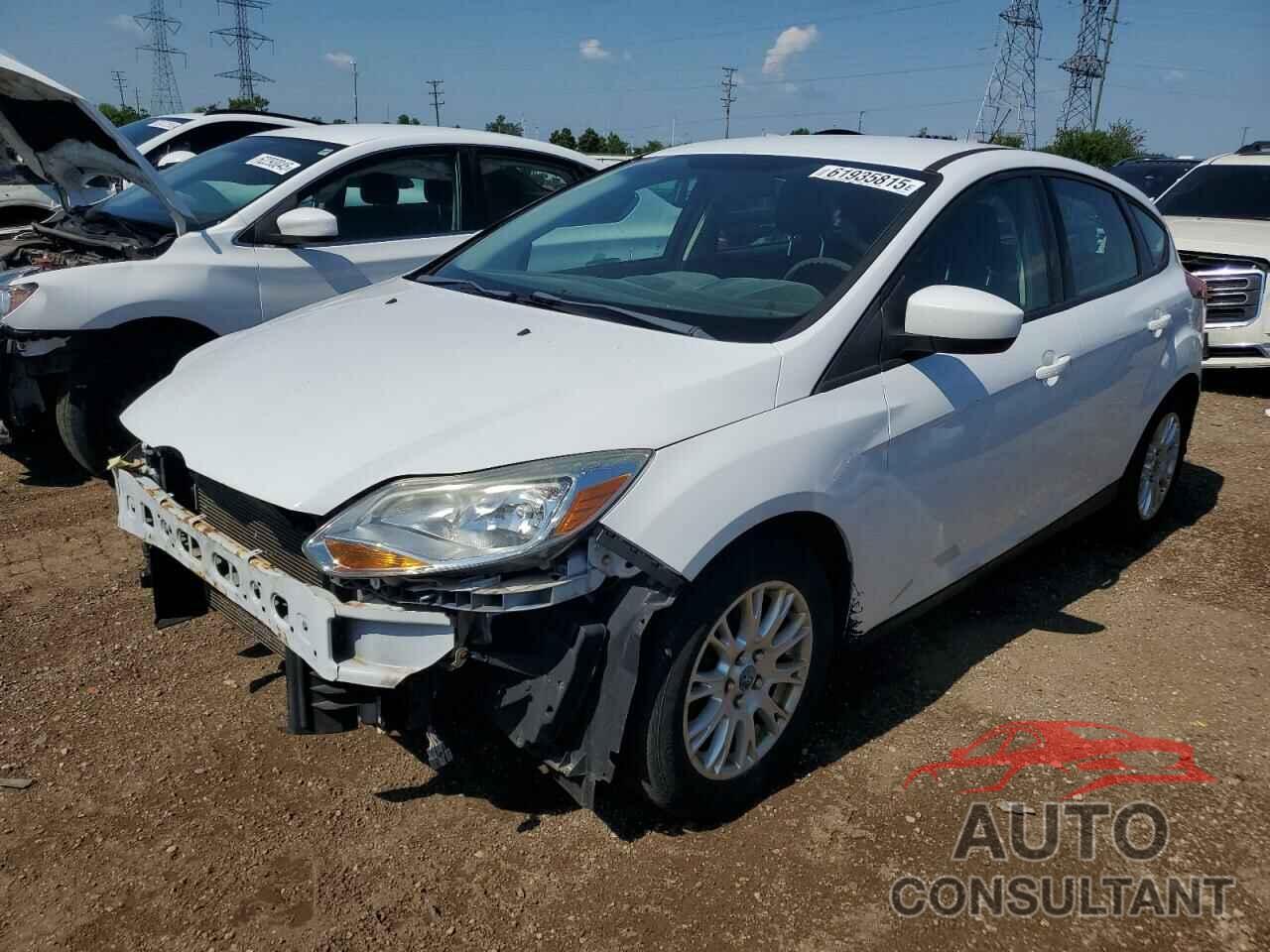 FORD FOCUS 2012 - 1FAHP3K24CL147722