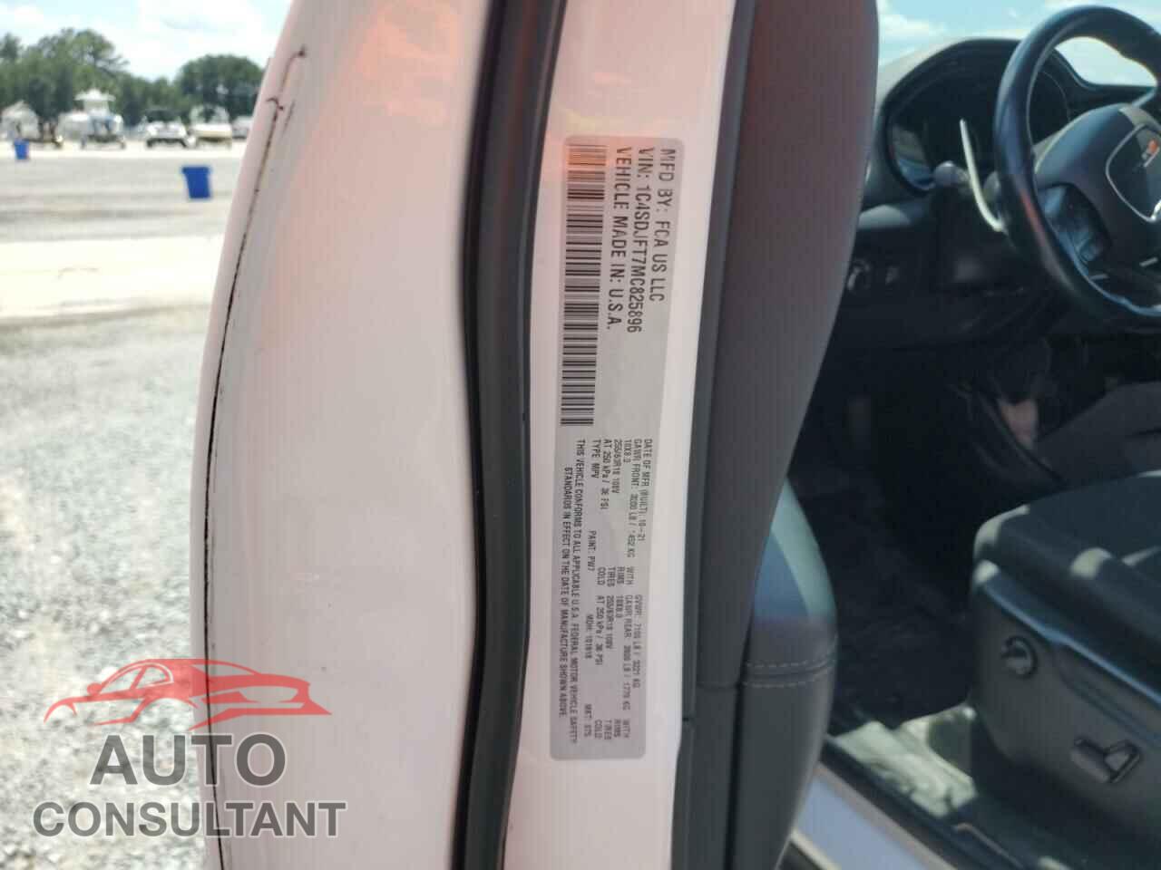 DODGE DURANGO 2021 - 1C4SDJFT7MC825896