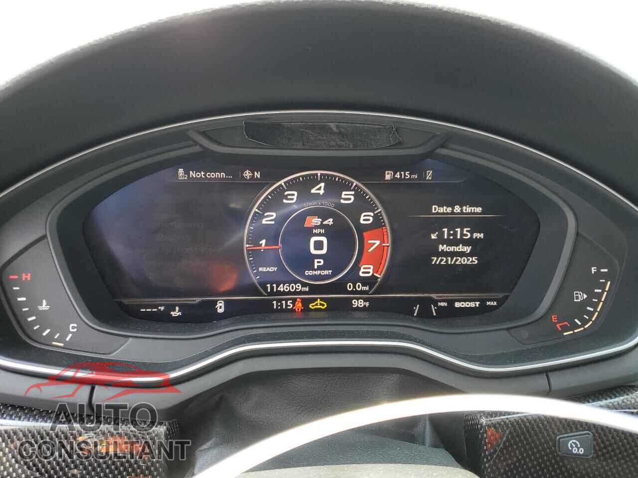 AUDI S4/RS4 2018 - WAUC4BF40JA003545