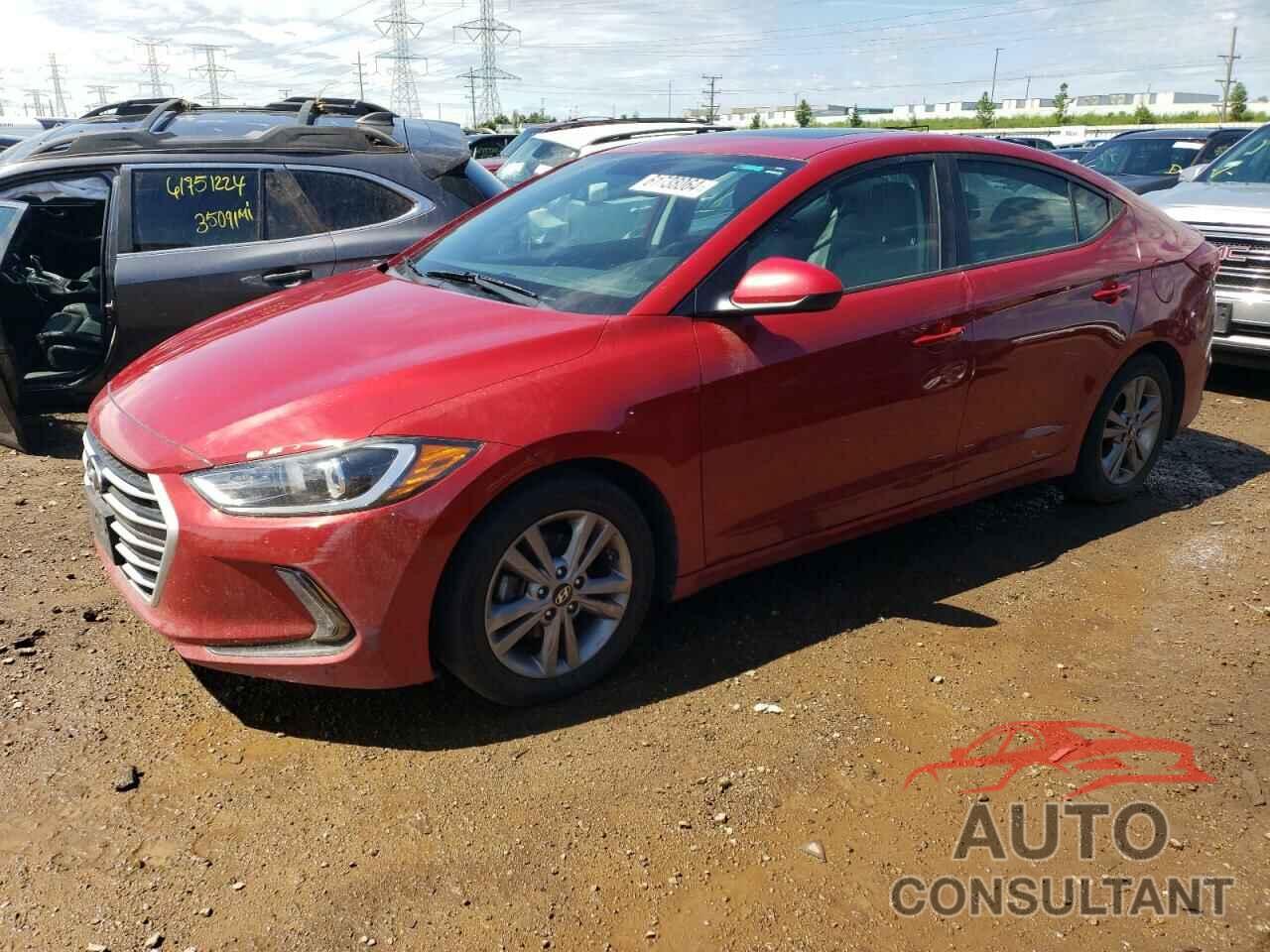 HYUNDAI ELANTRA 2018 - KMHD84LFXJU473864