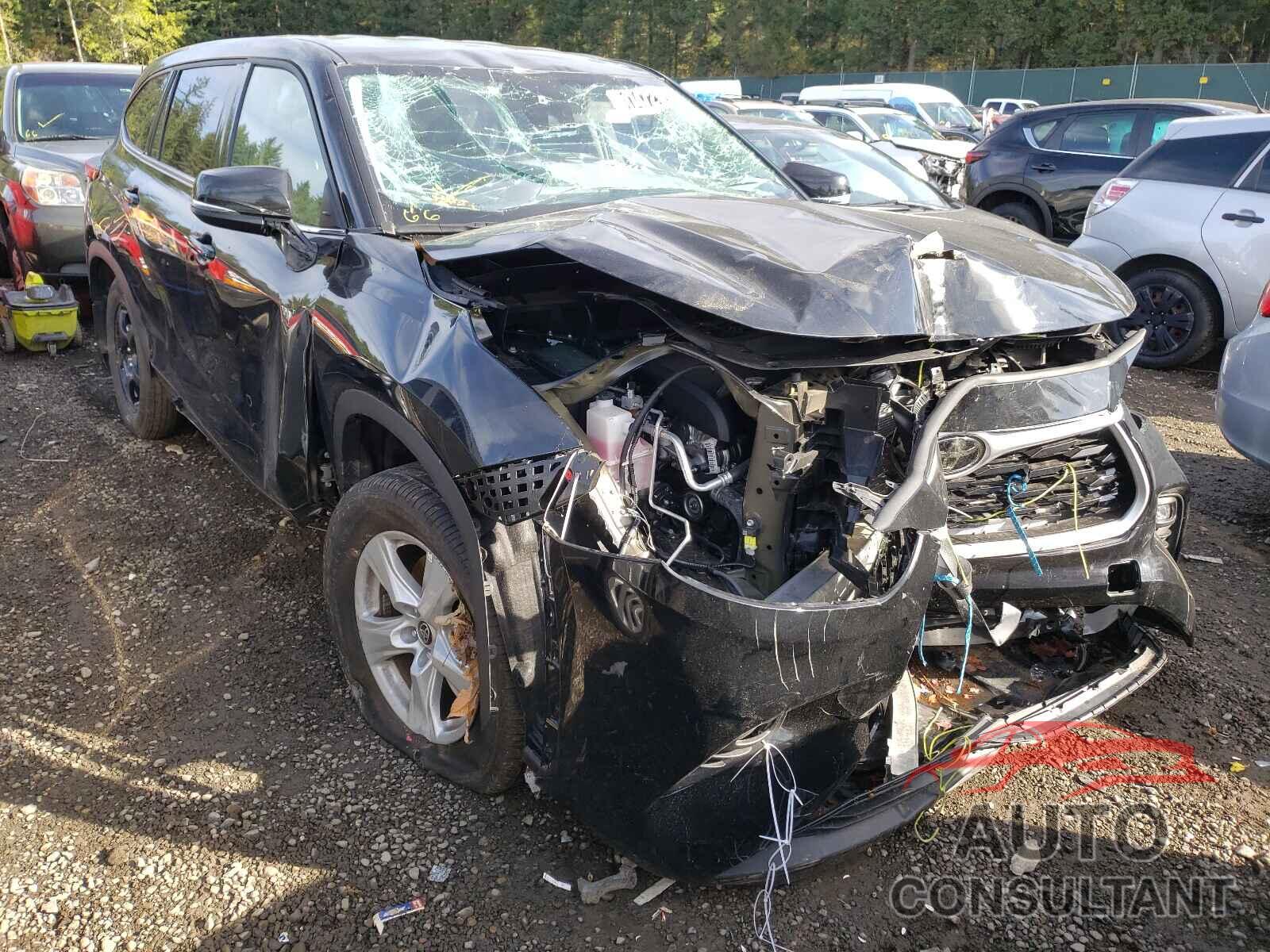 TOYOTA HIGHLANDER 2021 - 5TDBZRBH8MS116975