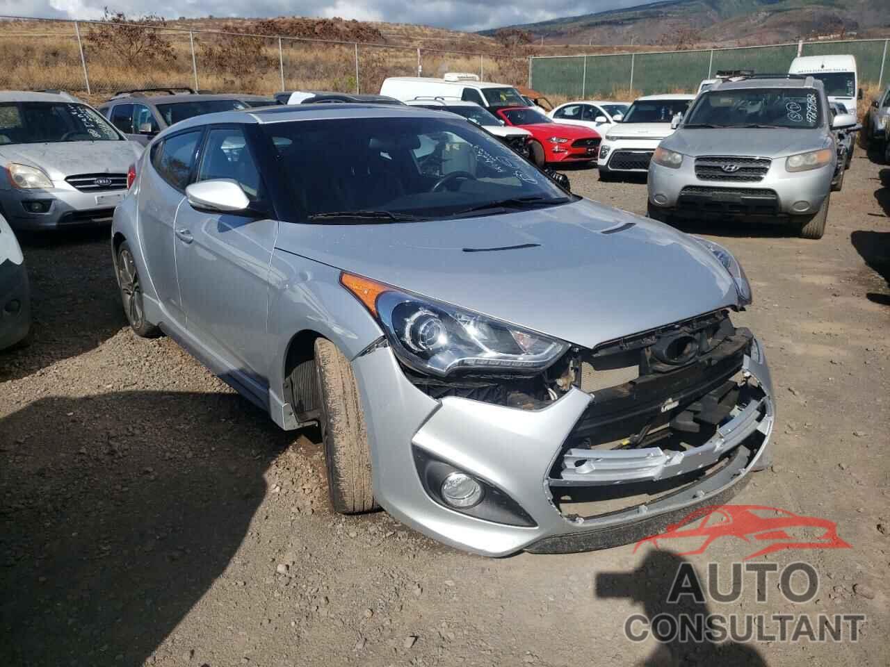 HYUNDAI VELOSTER 2017 - KMHTC6AE1HU309946