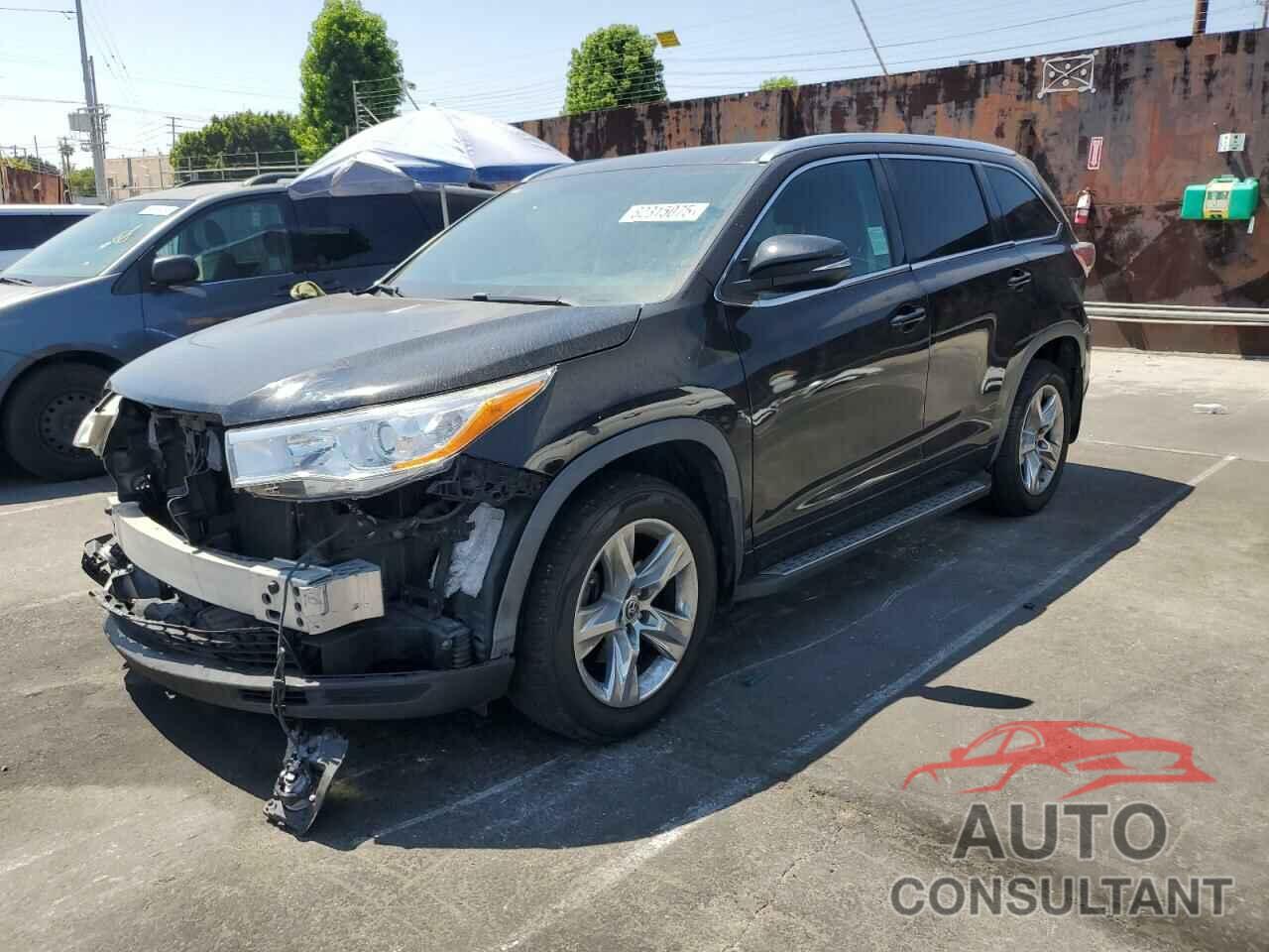 TOYOTA HIGHLANDER 2016 - 5TDDKRFH3GS254080