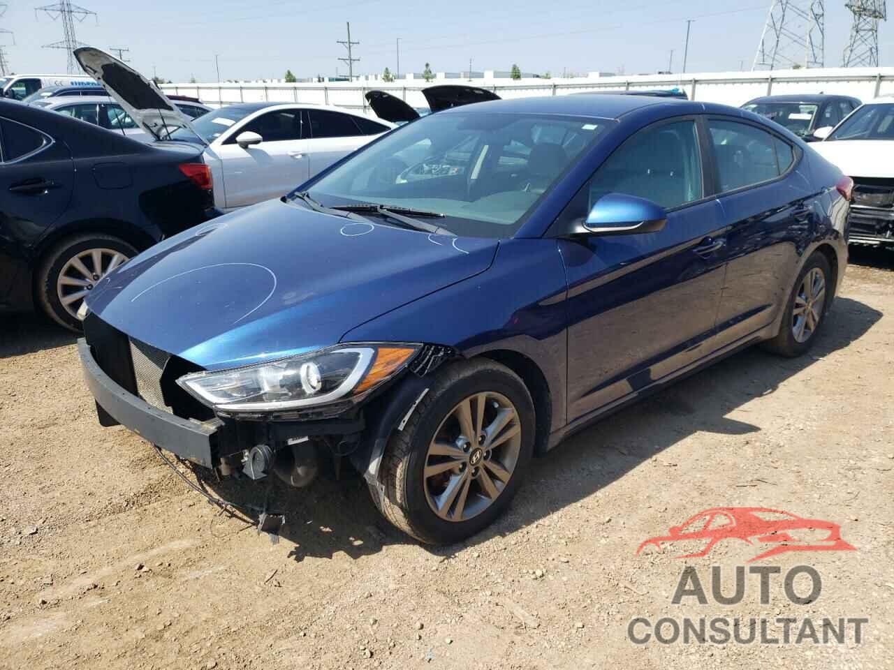 HYUNDAI ELANTRA 2018 - 5NPD84LF3JH327210