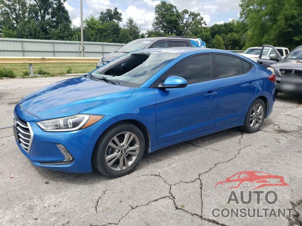 HYUNDAI ELANTRA 2017 - KMHD84LF1HU400814