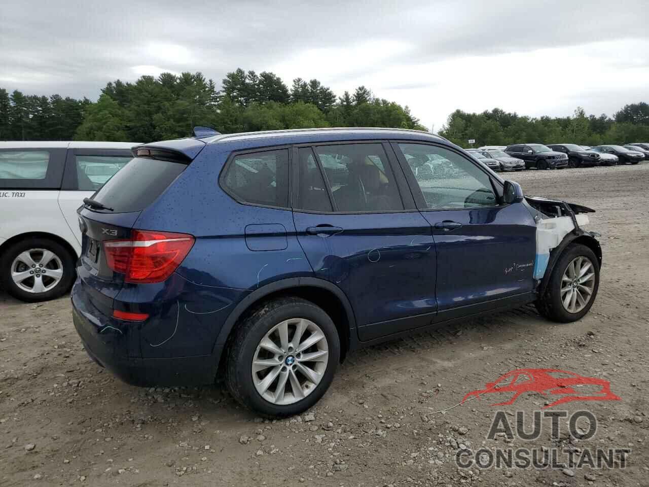 BMW X3 2016 - 5UXWX9C55G0D81549