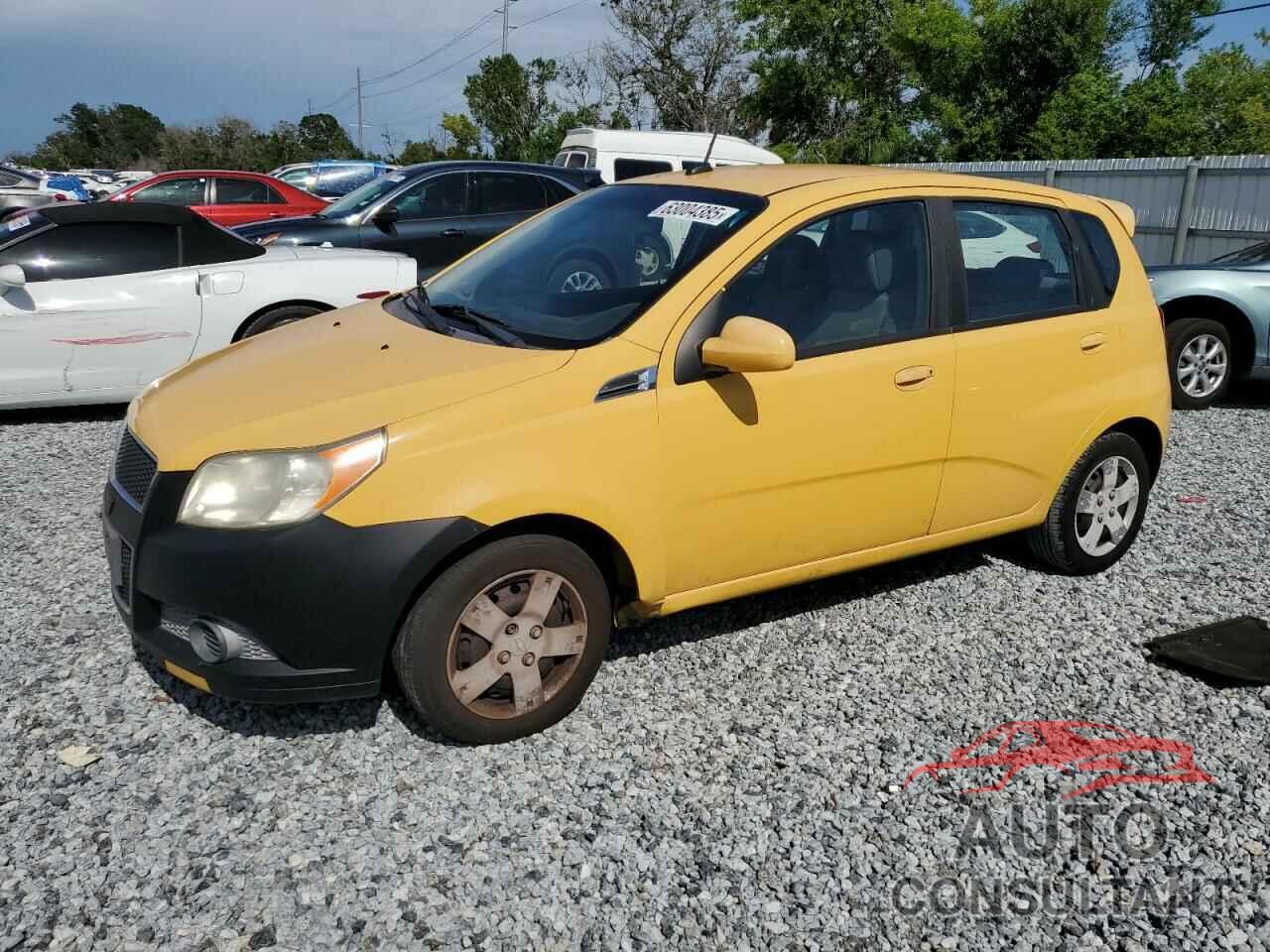 CHEVROLET AVEO 2010 - KL1TD6DE1AB126259