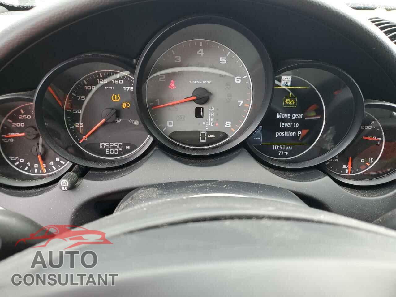 PORSCHE CAYENNE 2011 - WP1AB2A2XBLA55565
