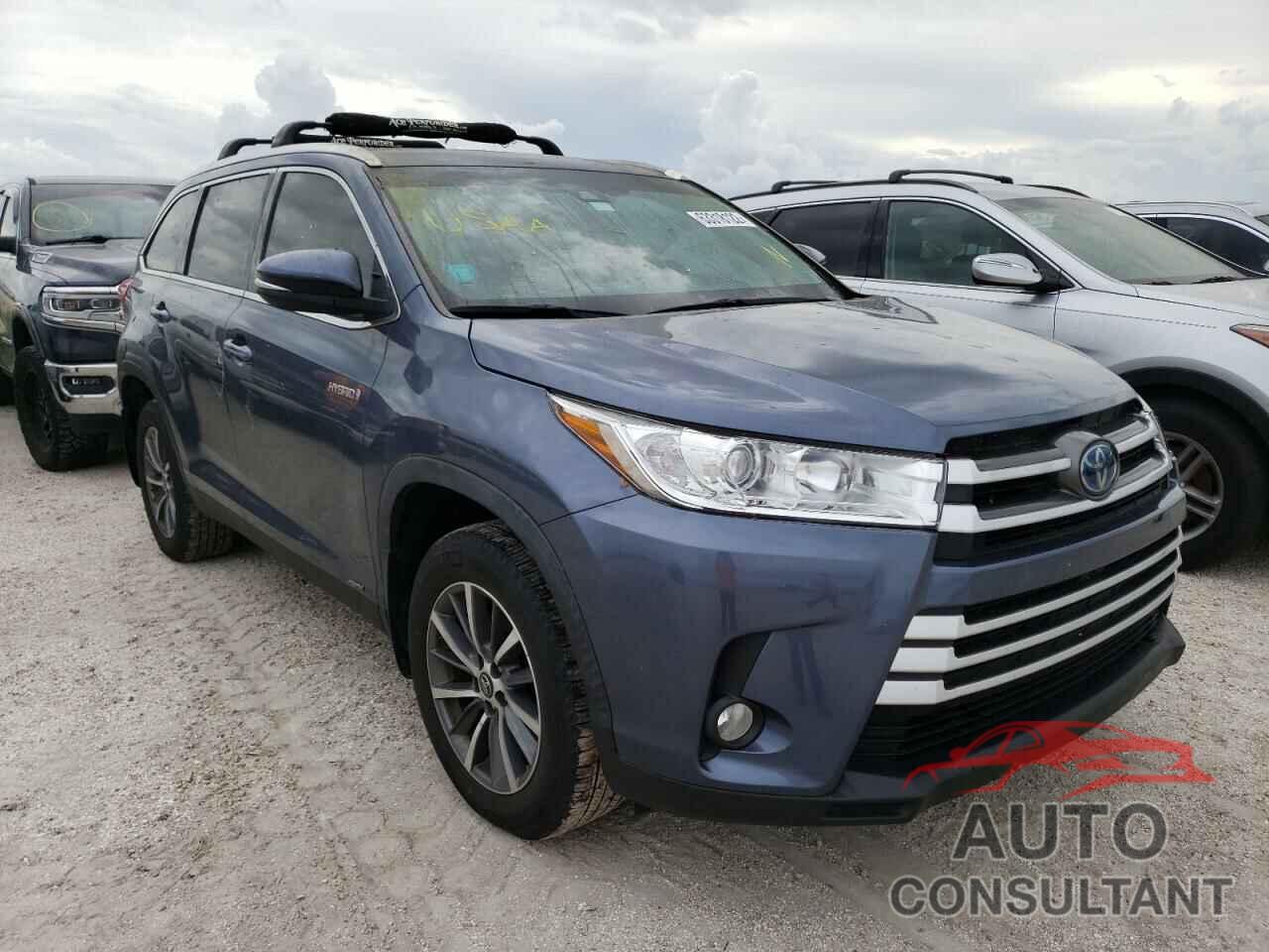 TOYOTA HIGHLANDER 2019 - 5TDJGRFH8KS075210