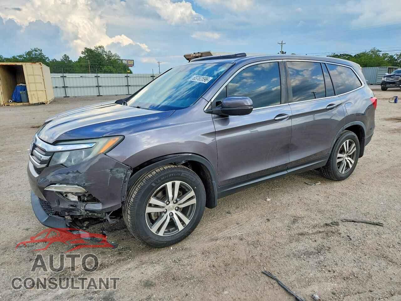 HONDA PILOT 2017 - 5FNYF5H51HB044293