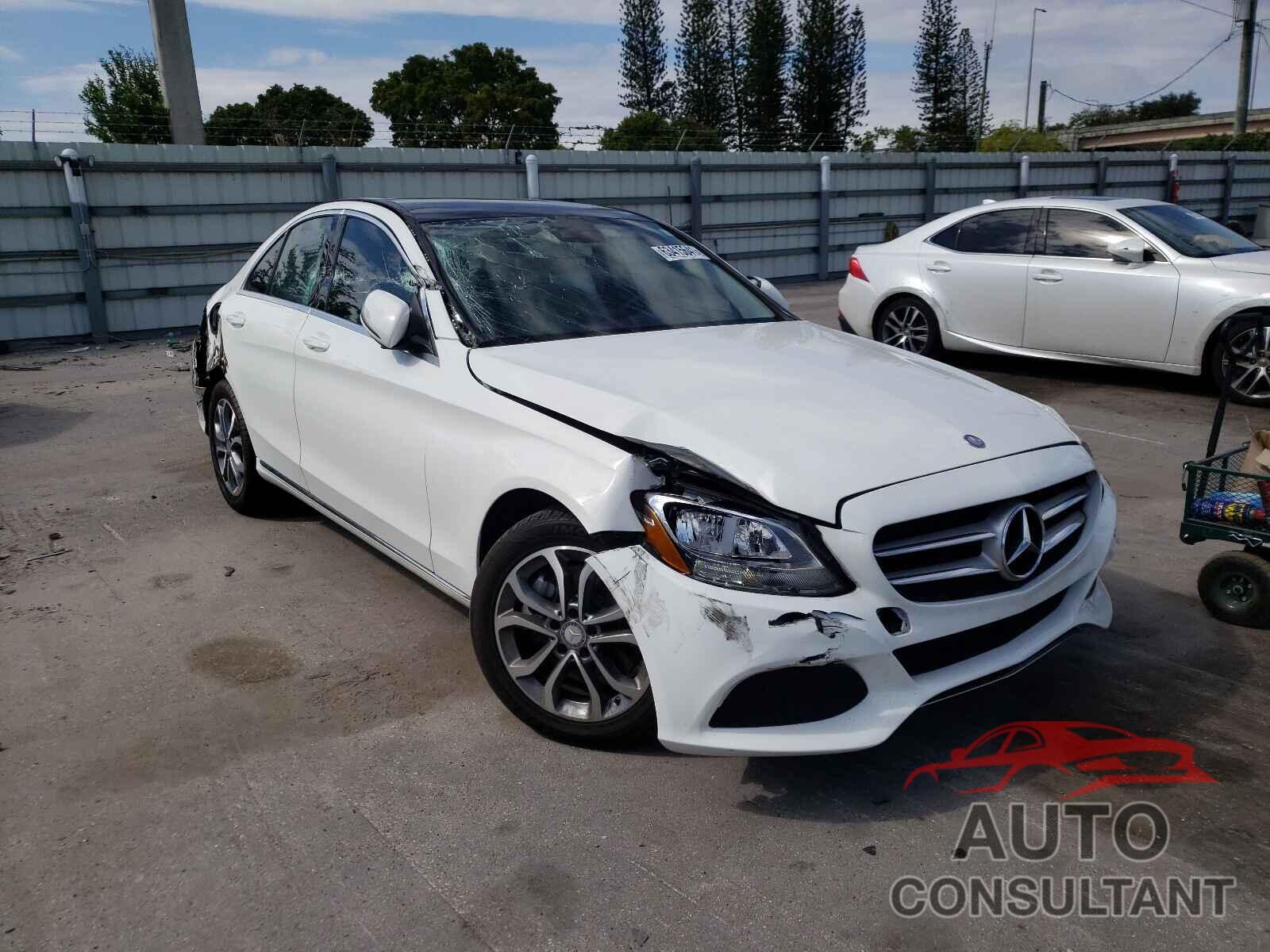 MERCEDES-BENZ C-CLASS 2016 - WDDWF4KB2GR163954