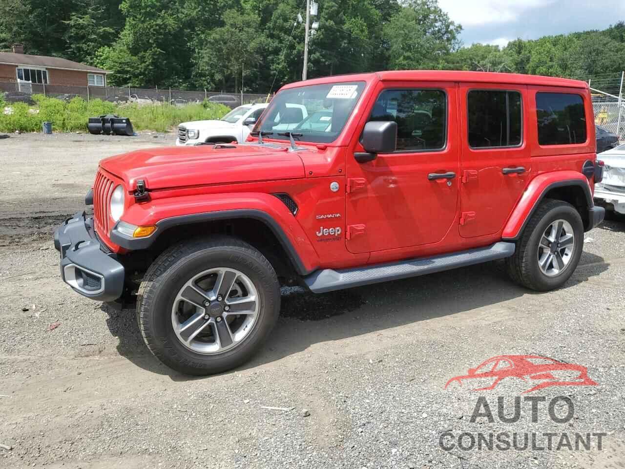 JEEP WRANGLER 2018 - 1C4HJXEN8JW302339
