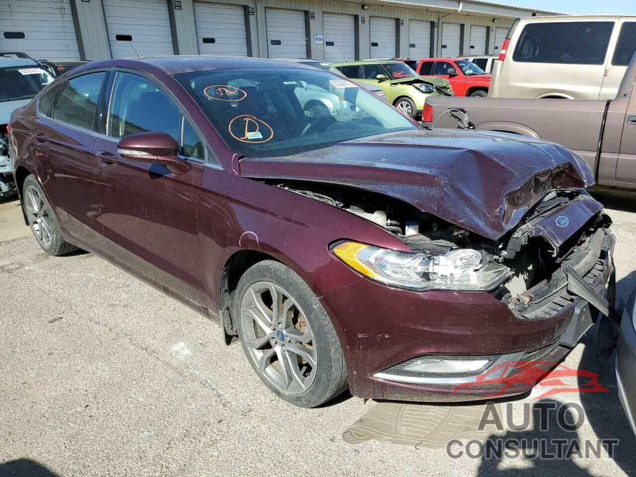 FORD FUSION 2017 - 3FA6P0T91HR171924