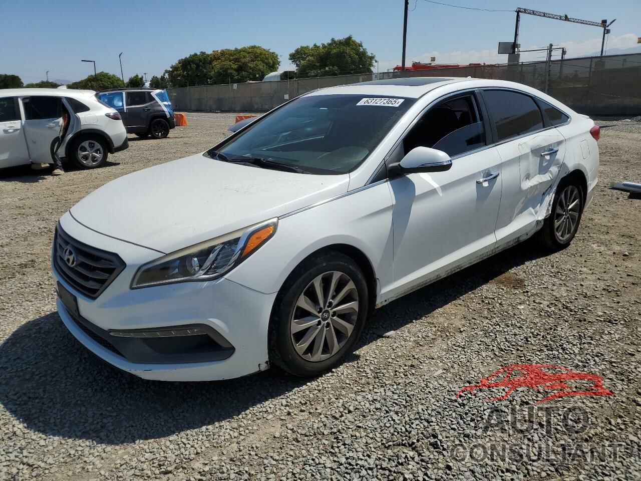 HYUNDAI SONATA 2017 - 5NPE34AF3HH496546