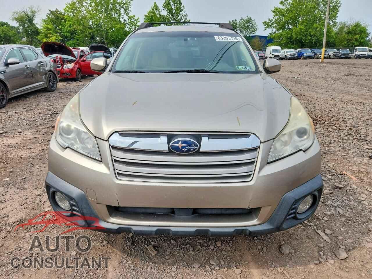 SUBARU OUTBACK 2014 - 4S4BRBCC5E3310534