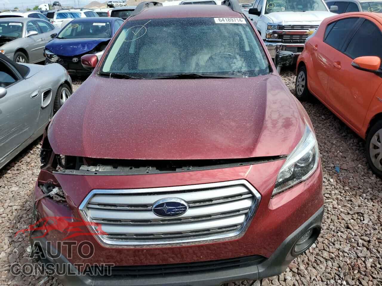 SUBARU OUTBACK 2016 - 4S4BSBCCXG3205530