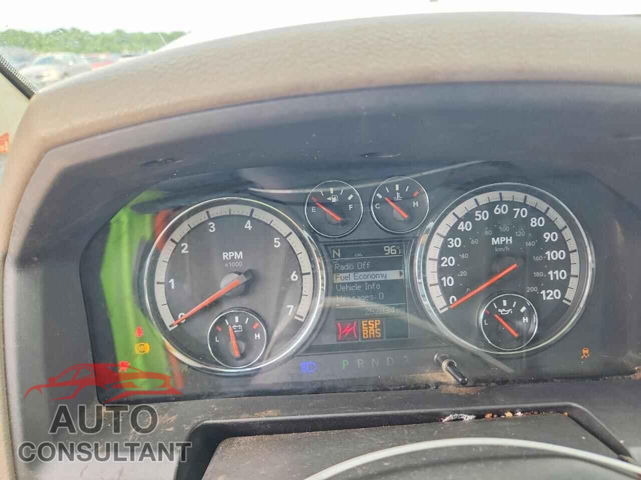 DODGE RAM 1500 2009 - 1D3HB16P19J520522