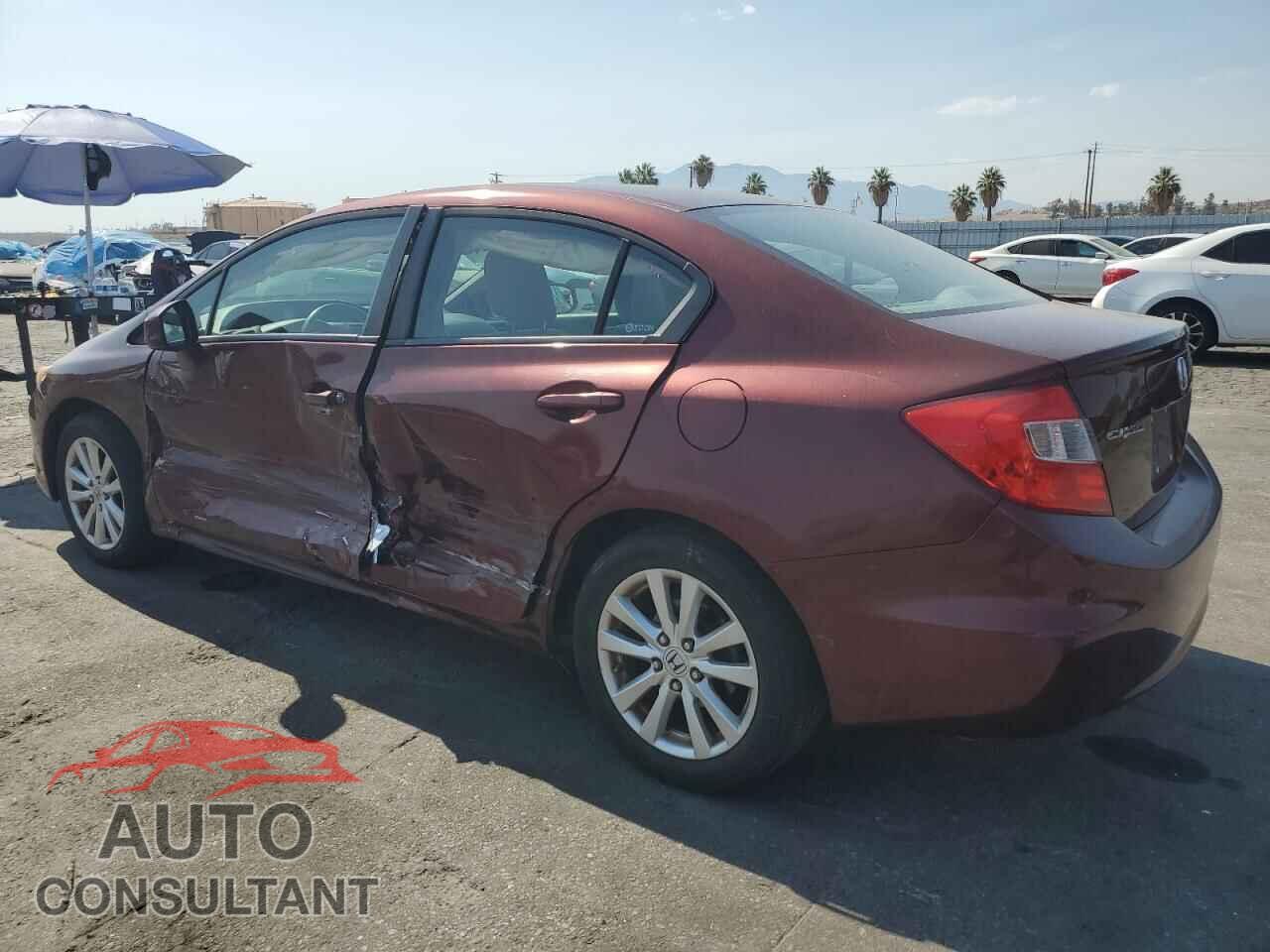 HONDA CIVIC 2012 - 19XFB2F88CE330588