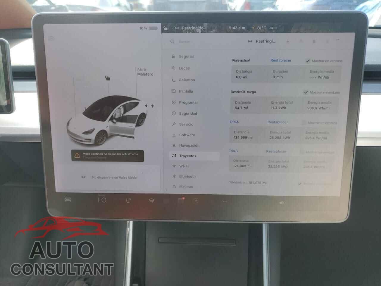 TESLA MODEL 3 2020 - 5YJ3E1EA5LF615543