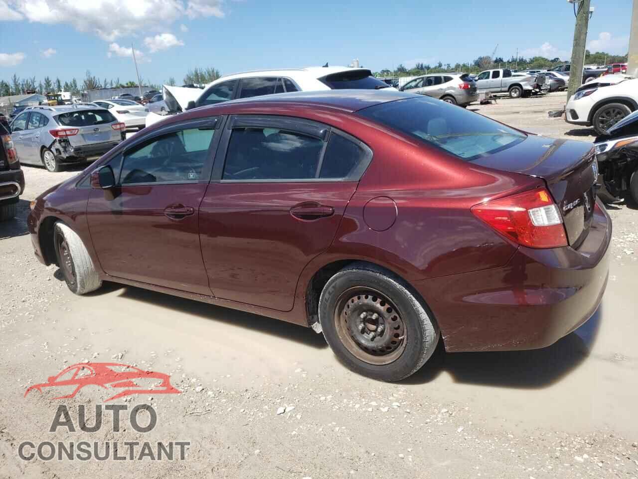 HONDA CIVIC 2012 - 19XFB2F82CE039617